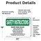 Signmission Skate Park Rules Skate At Your Own Risk, 24 in W x Rectangle, Vinyl Decal OS-2PACK-SI-D-1824-L-11453 - alternate 2